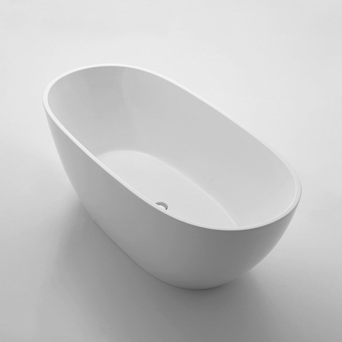 Grace - 1500mm Gloss White Freestanding Lucite Acrylic Bath