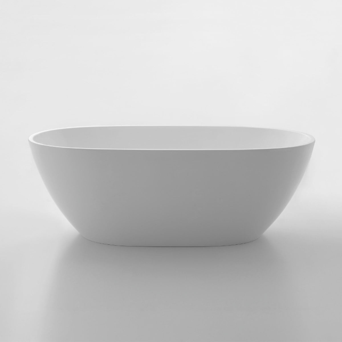 Grace - 1500mm Gloss White Freestanding Lucite Acrylic Bath