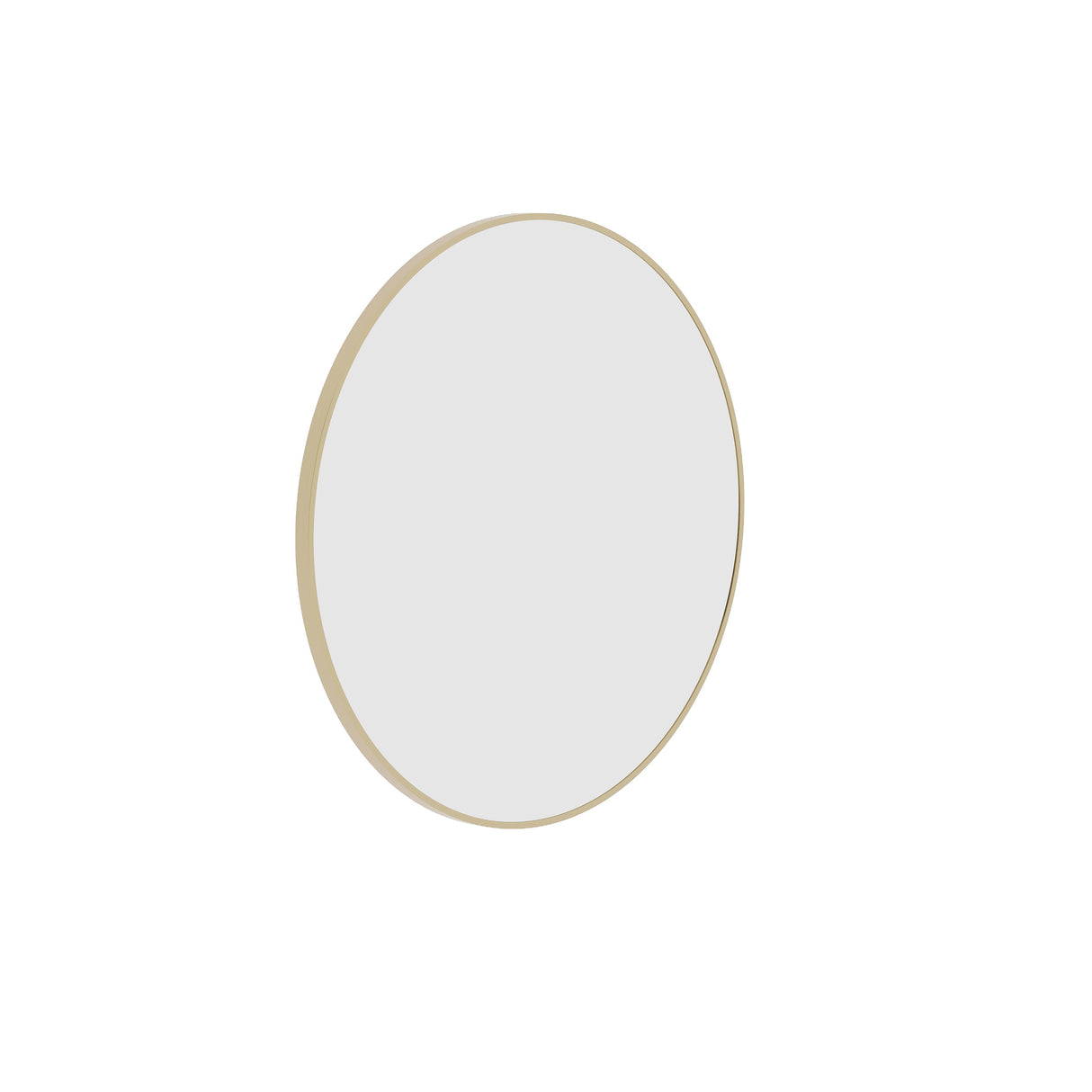 Ablaze - Georgia Round Gold Framed Mirror - 600mmØ