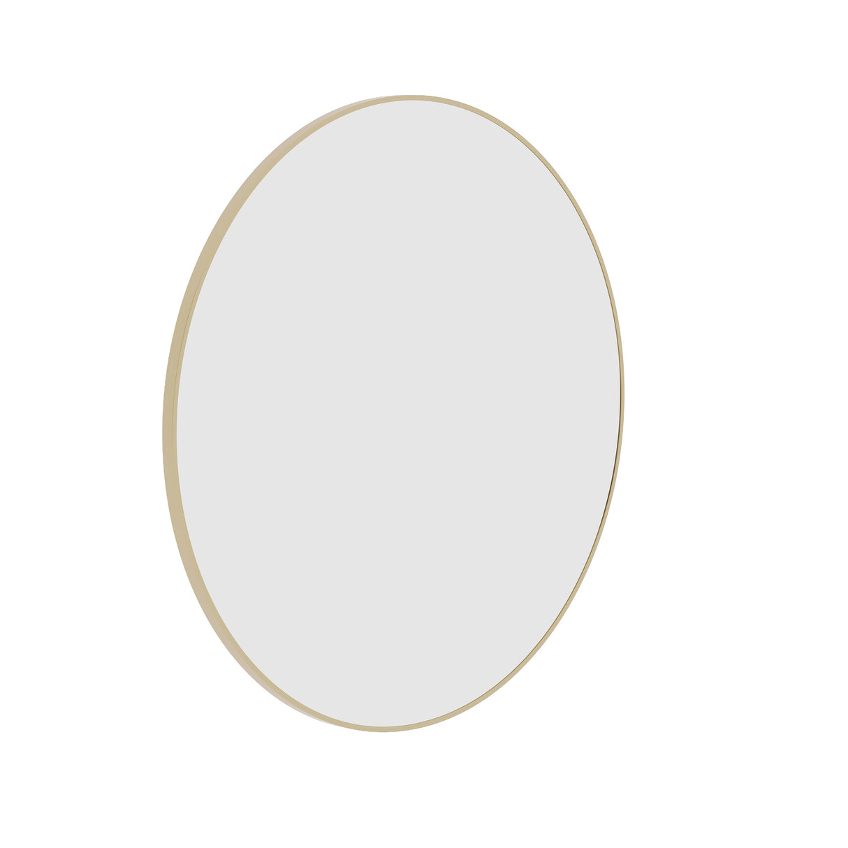 Ablaze - Georgia Round Gold Framed Mirror - 900mmØ