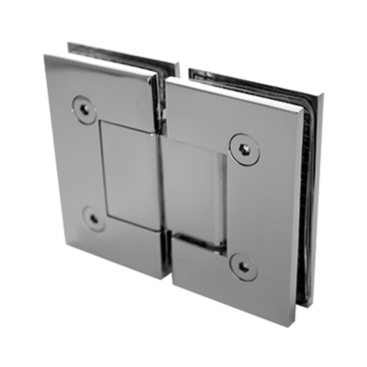 Purity - Polished Chrome Glass to Glass Shower Hinge