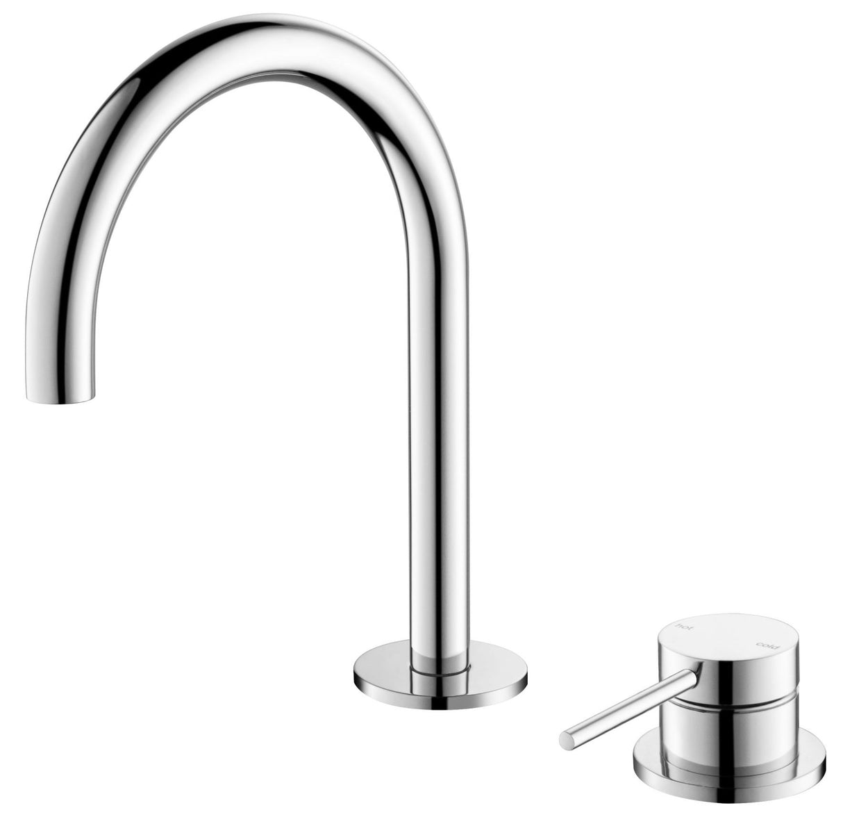 Mica - Gooseneck Hob Basin Mixer