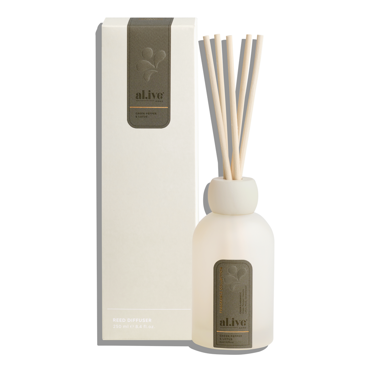 Reed Diffuser - Green Pepper & Lotus