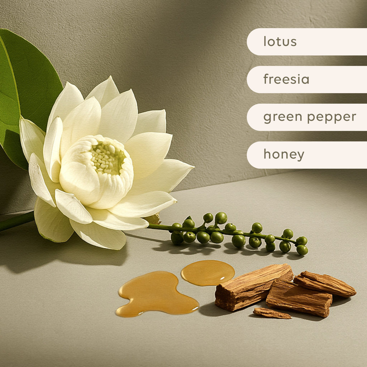 Reed Diffuser - Green Pepper & Lotus