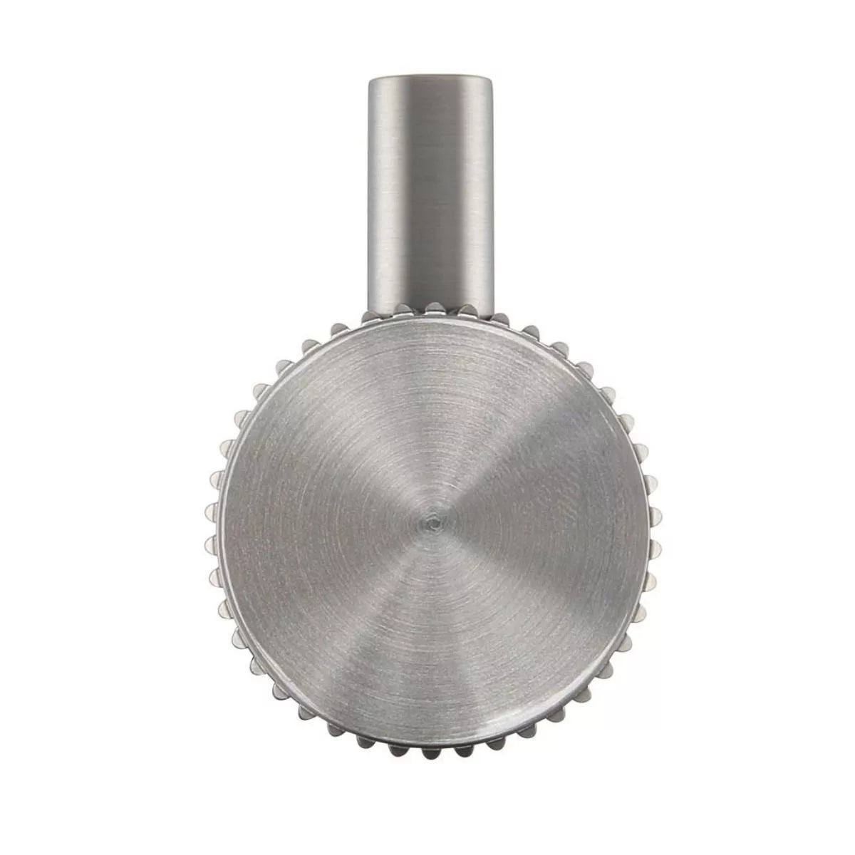 Mica - Brushed Nickel Fluted Robe Hook