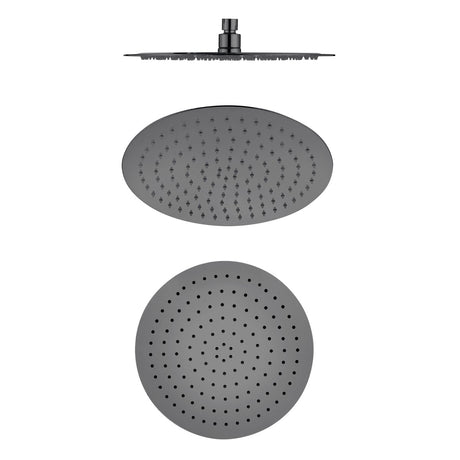 Cresta - Gunmetal 250mm Square Shower Head