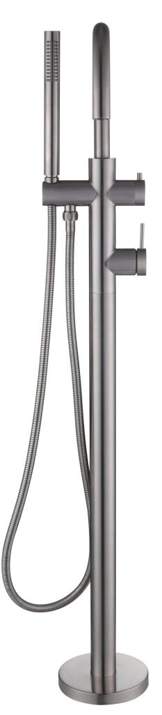 Mica - Freestanding Bath Mixer with Hand Shower