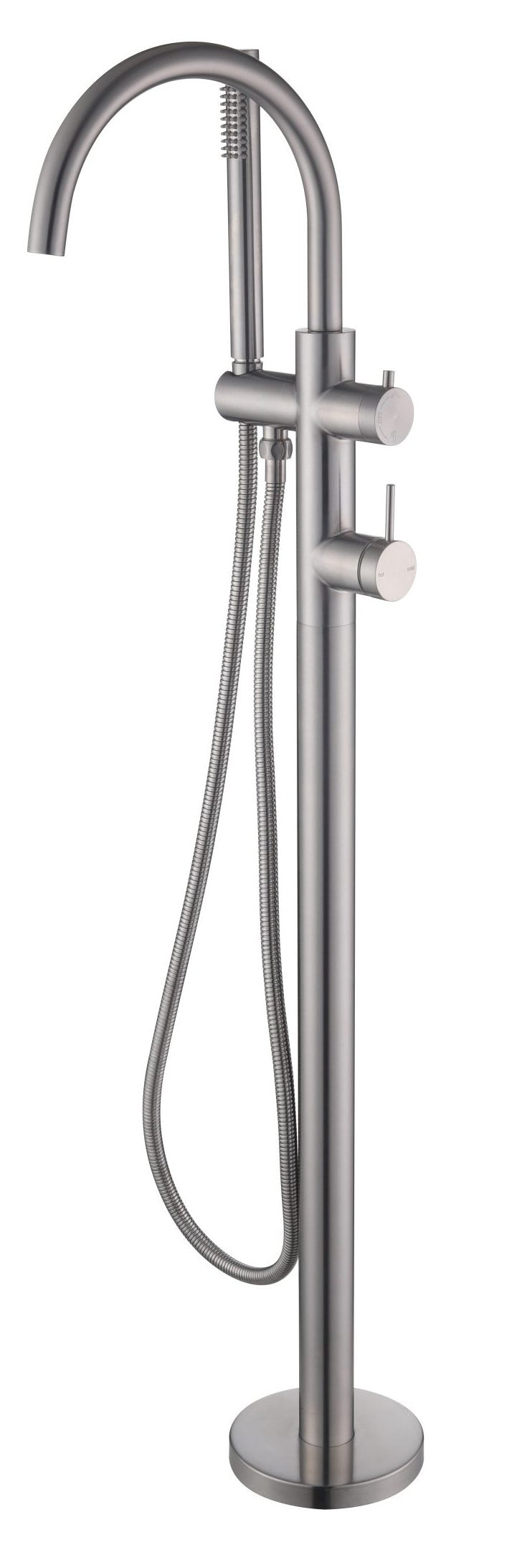 Mica - Freestanding Bath Mixer with Hand Shower