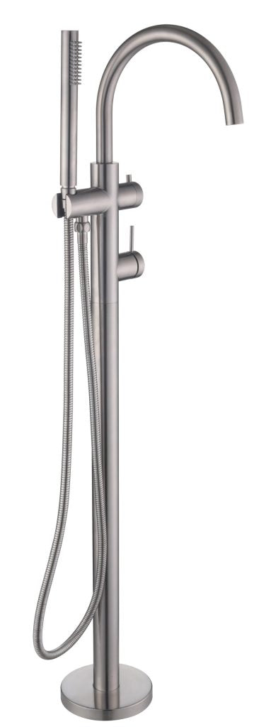 Mica - Freestanding Bath Mixer with Hand Shower