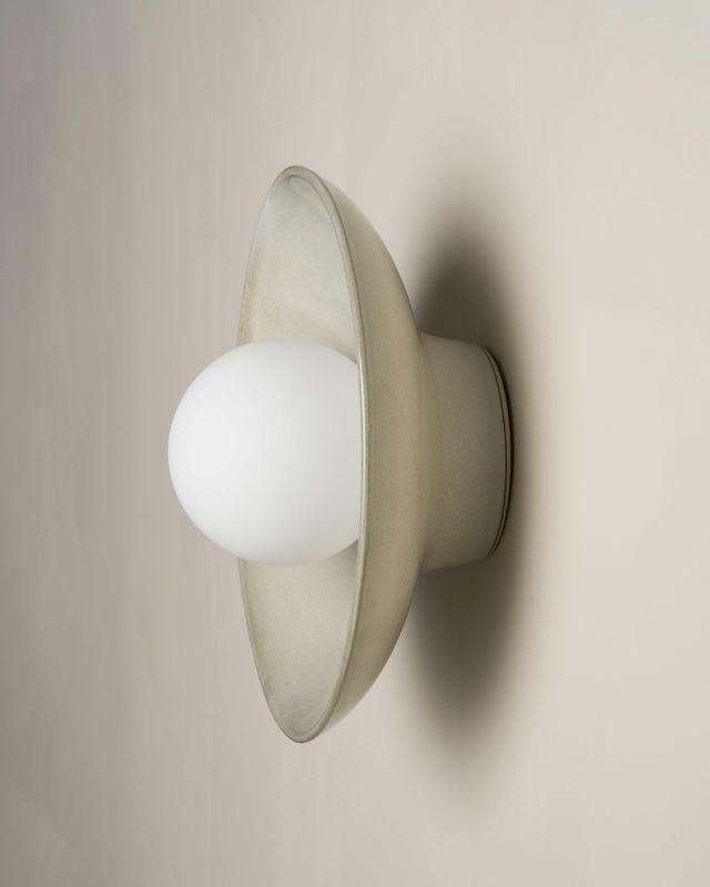 Dish Wall Sconce - Saltbush