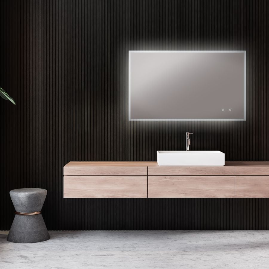 Kara - LED Mirror inc Adjustable Light Colour & Demister Pad
900x600mm