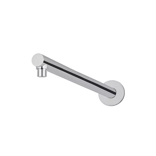 Round - Polished Chrome Wall Shower Arm 400mm