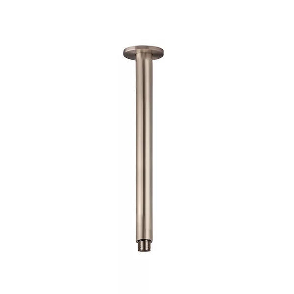 Round - Champagne Ceiling Shower Arm 300mm