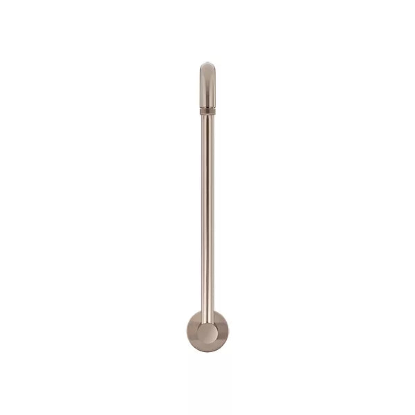 Round - Champagne High Rise Shower Arm