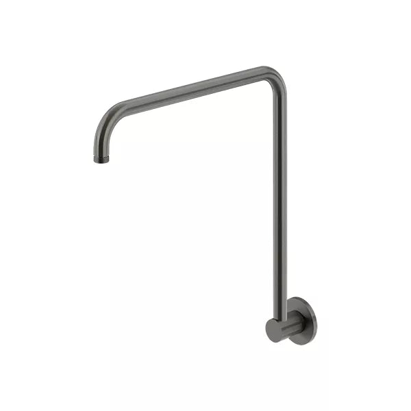 Round - Shadow Gunmetal High Rise Shower Arm