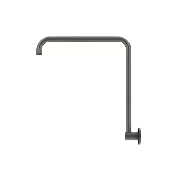 Round - Shadow Gunmetal High Rise Shower Arm
