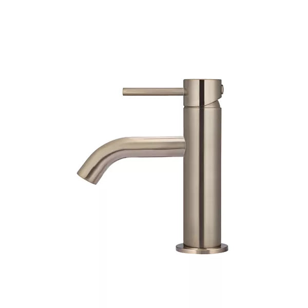 Piccola - Champagne Basin Mixer with Curved Spout