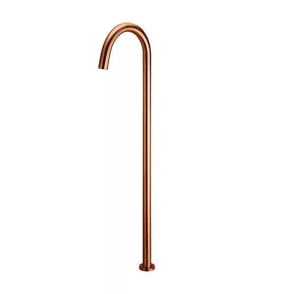 Round - Lustre Bronze Freestanding Bath Spout