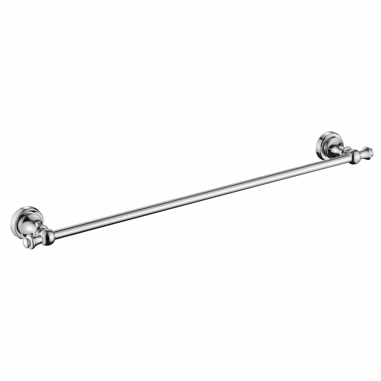 Medoc - Polished Chrome 600mm Single Towel Rail