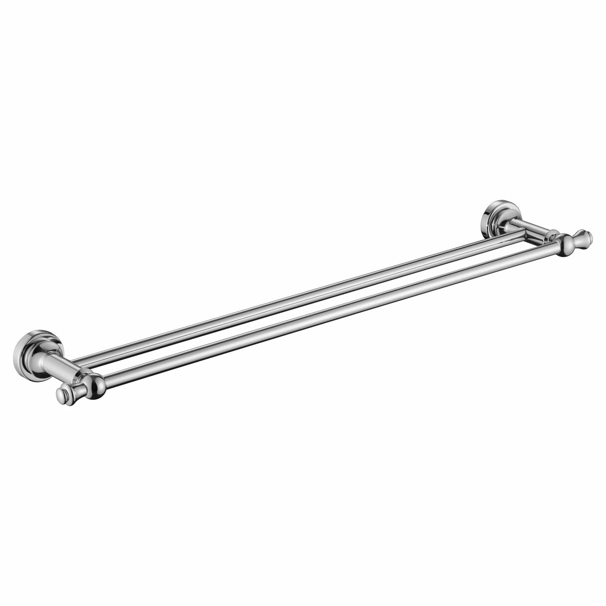 Medoc - Polished Chrome 600mm Single Towel Rail