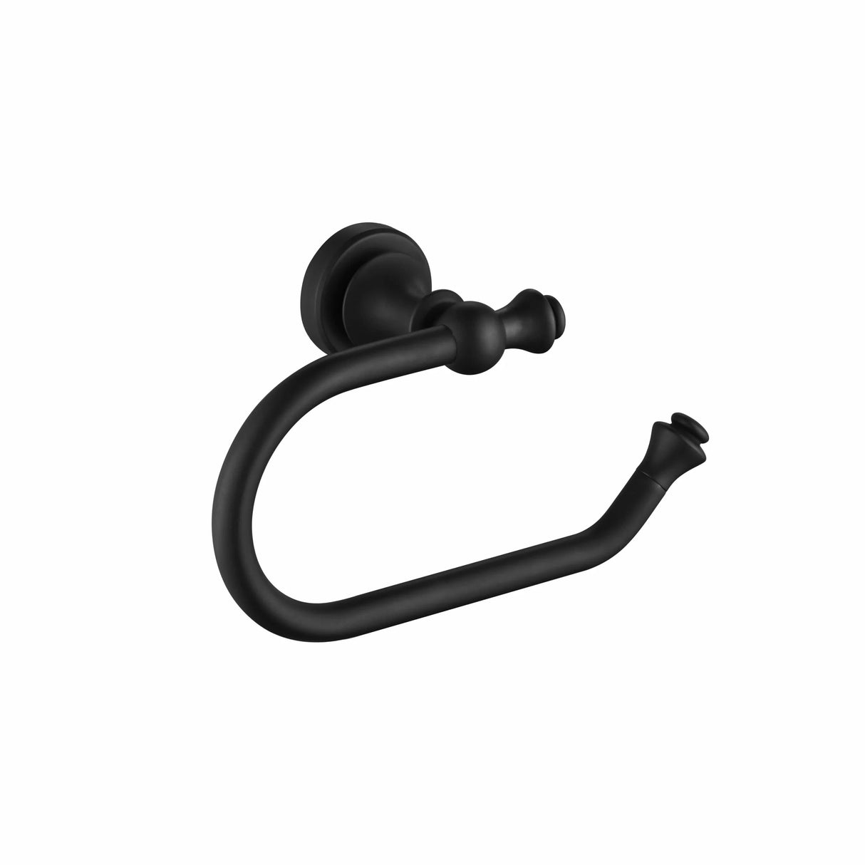 Medoc - Matte Black Toilet Roll Holder