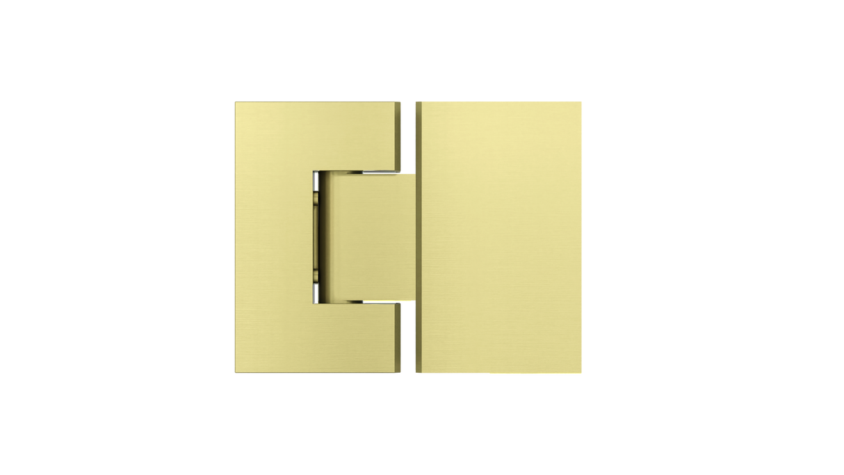 Meir - Tiger Bronze Glass to Glass Shower Door Hinge