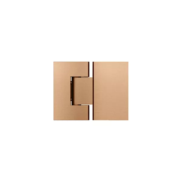 Meir - Lustre Bronze Glass to Glass Shower Door Hinge