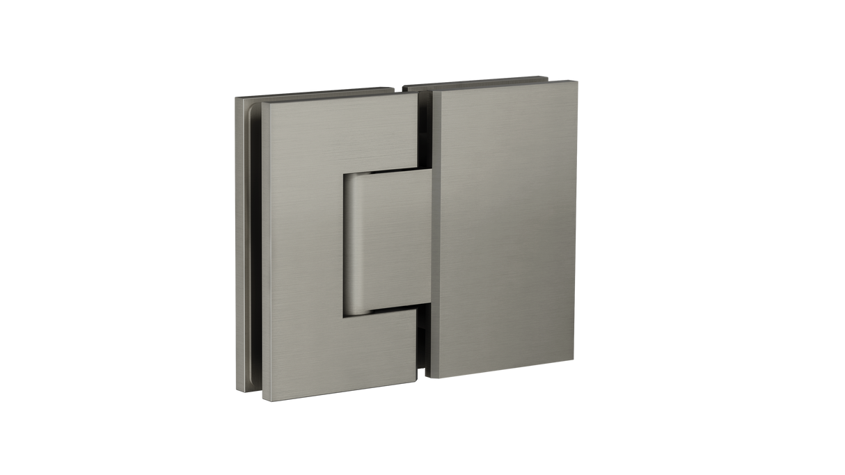 Meir - Shadow Gunmetal Glass to Glass Shower Door Hinge