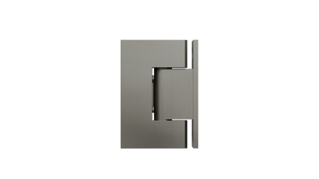 Meir - Shadow Gunmetal Glass to Wall Shower Door Hinge