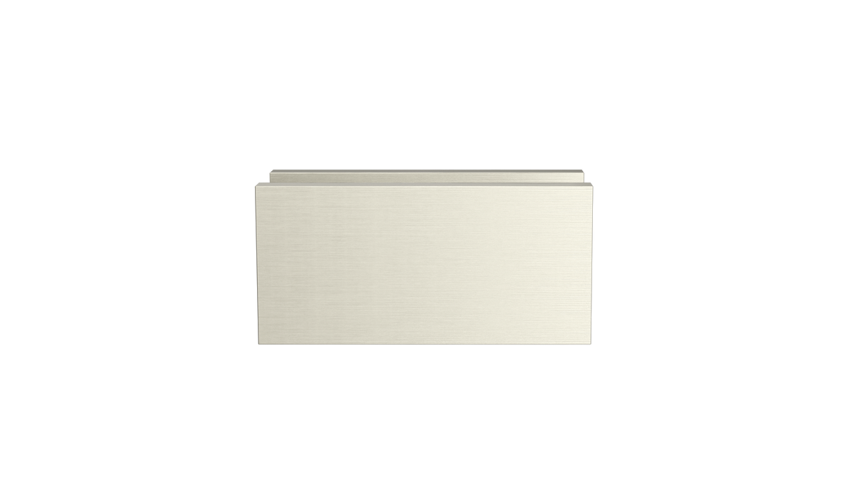 Meir - Brushed Nickel Fixing Shower Glass Bracket