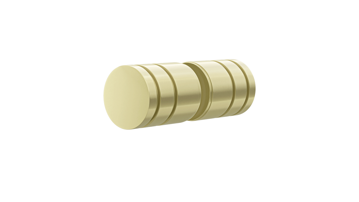 Round - Tiger Bronze Shower Door Handle