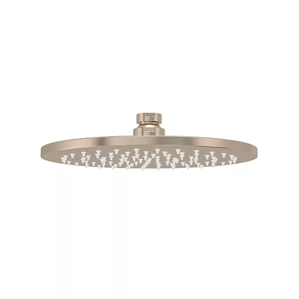 Round - Champagne 200mm Shower Head