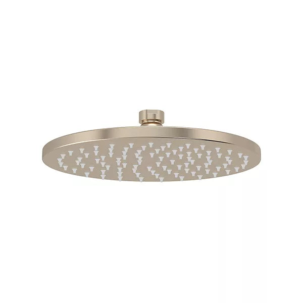 Round - Champagne 200mm Shower Head