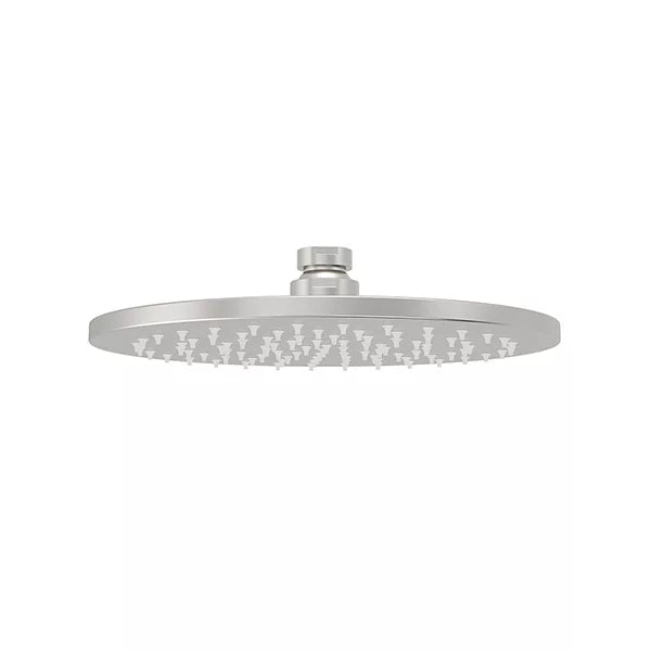 Round - Brushed Nickel 200mm Shower Head