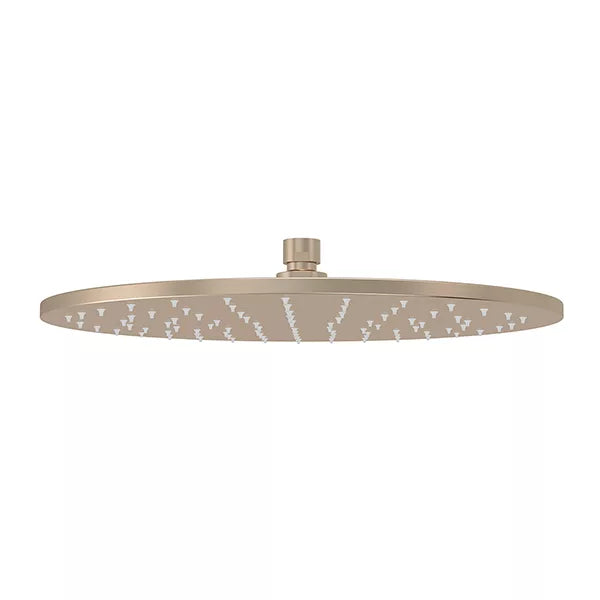 Round - Champagne 300mm Shower Head