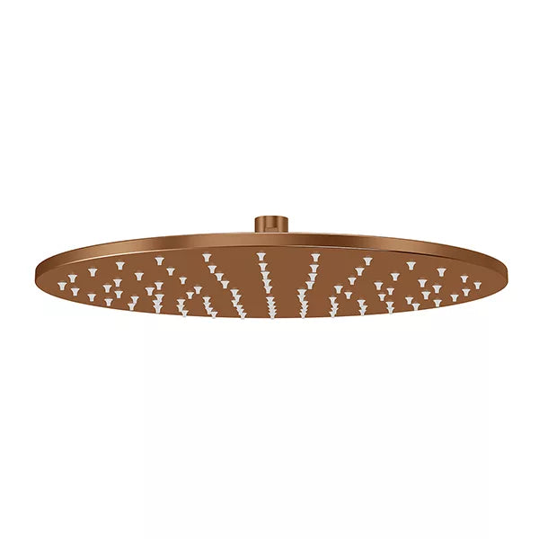 Round - Lustre Bronze 300mm Shower Head