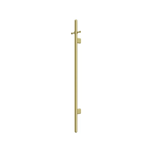 Round - Tiger Bronze Vertical Heated Towel Rail