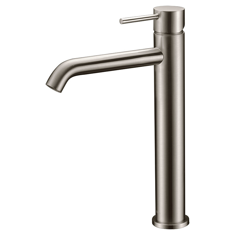 Mica - Brushed Nickel Tall Basin Mixer