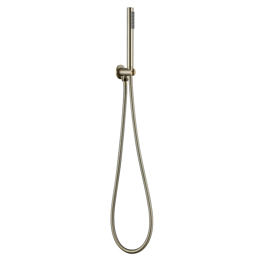 Mica - French Gold Hand Shower on Tiltable Wall Bracket