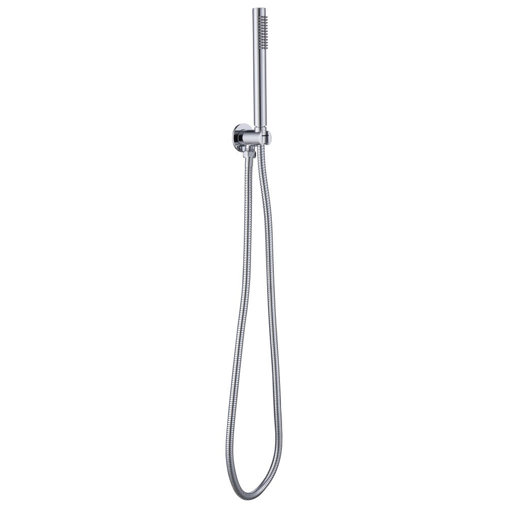 Mica - Polished Chrome Hand Shower on Tiltable Wall Bracket