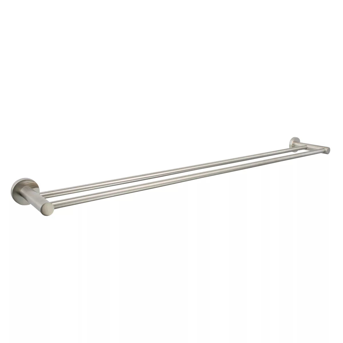 Mirage - Brushed Nickel 750mm Double Towel Rail