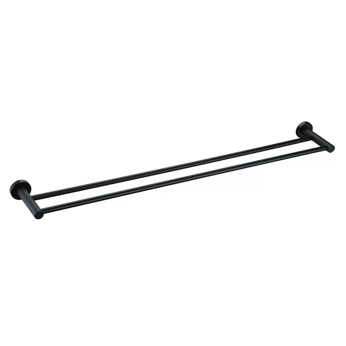 Mirage - Matte Black 900mm Double Towel Rail