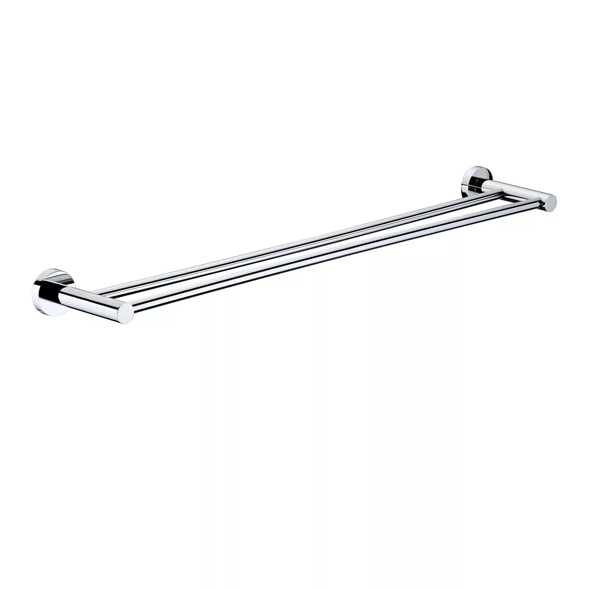 Mirage - Polished Chrome 600mm Double Towel Rail