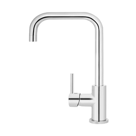 Round - Polished Chrome Kitchen Mixer