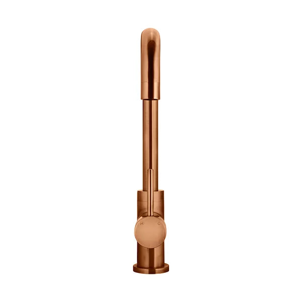 Round - Lustre Bronze Kitchen Mixer