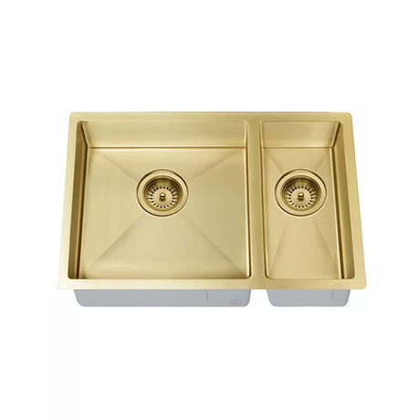 Lavello - Brushed Bronze Gold One and Half Bowl
670x440mm