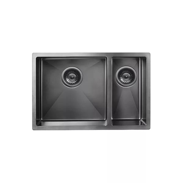 Lavello - Gunmetal Black One & Half Bowl
670x440mm