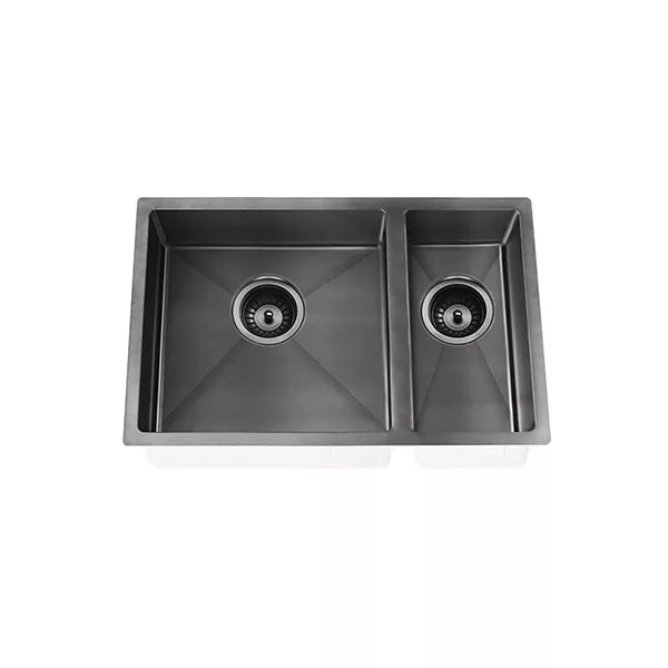 Lavello - Gunmetal Black One & Half Bowl
670x440mm