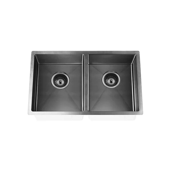 Lavello - Gunmetal Black Double Bowl
760x440mm