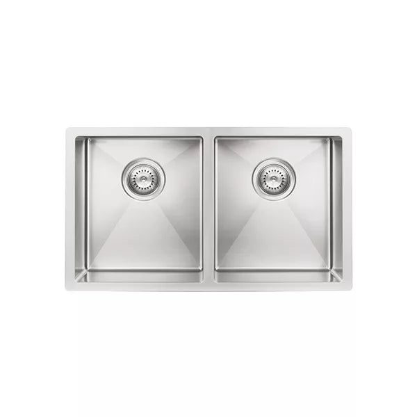 Lavello - Brushed Nickel Double Bowl
760x440mm